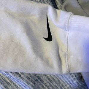 Nike White Mens Hoodie Size (XXL)